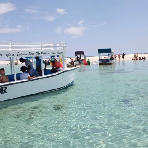 Diani Beach Glass Boat Tour