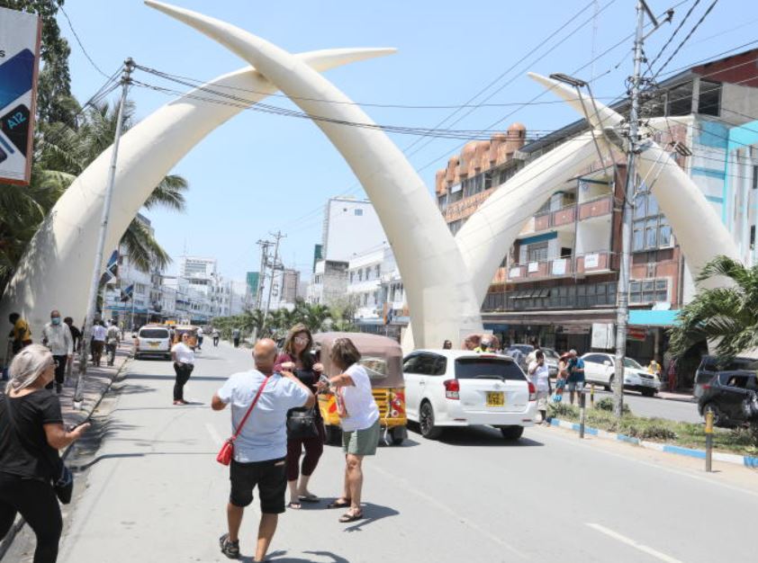 Mombasa Elephant Tusks | Mombasa City Tour from Diani