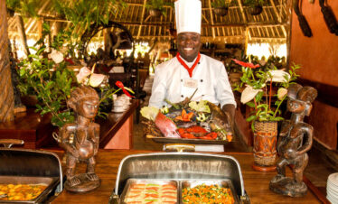 Lunch at Chale Island