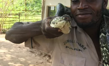 Snake park in Ukunda