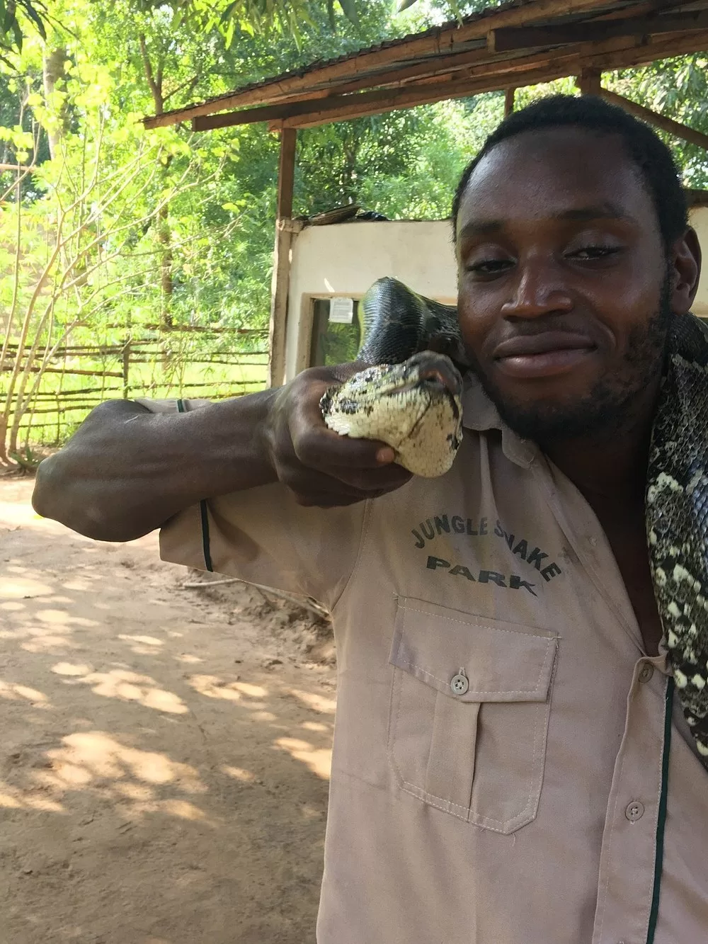 Snake park in Ukunda