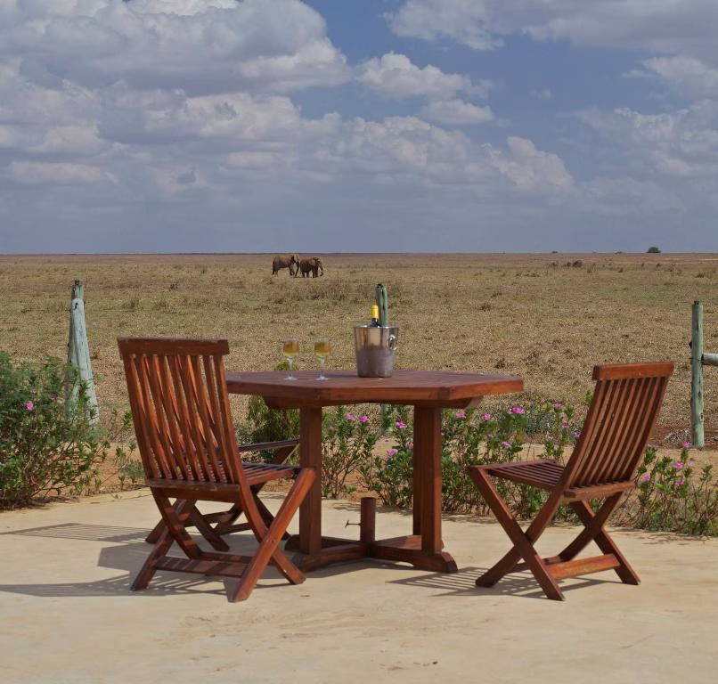 Safari Lodges in Tsavo East National Park