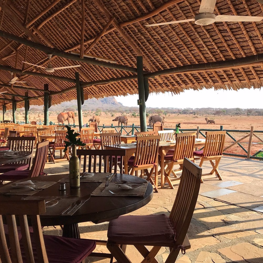 2 days Tsavo East safari from Diani Beach with Voi Wildlife Lodge stay