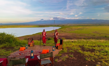 Flying Safari to Amboseli from Diani Beach
