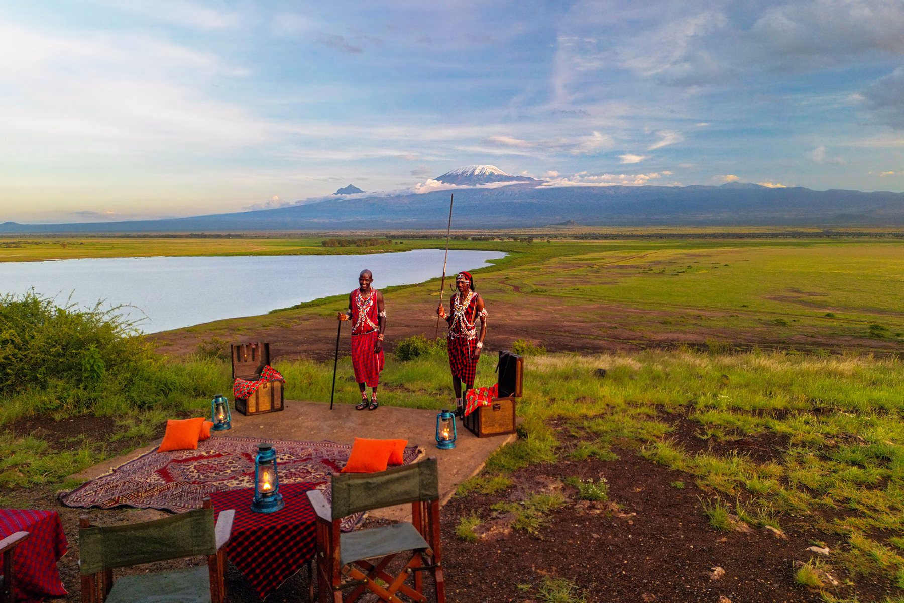 Flying Safari to Amboseli from Diani Beach