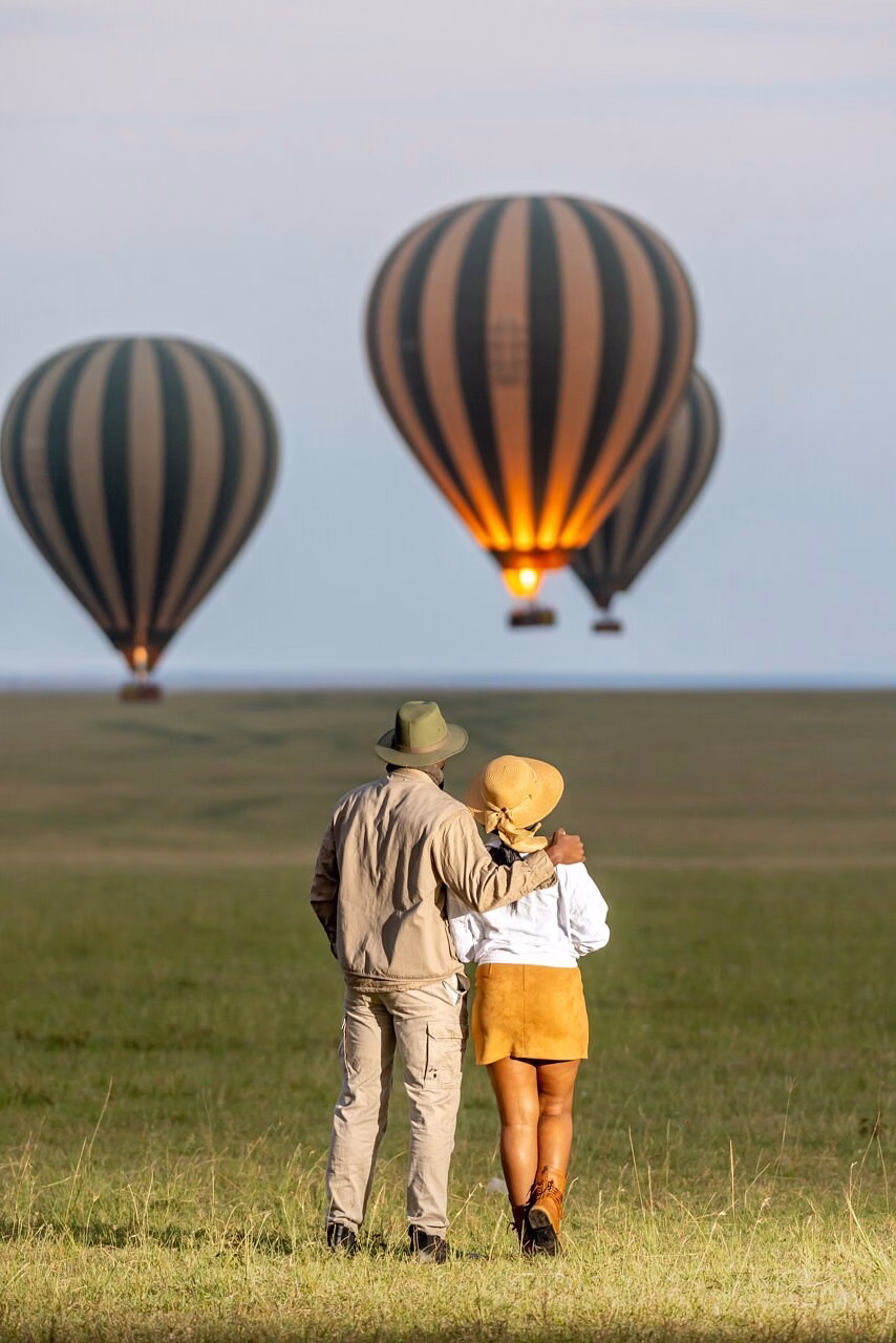 Fly from Mombasa to Masai Mara for safari