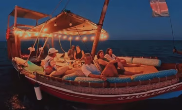 sunset dhow cruise Diani Beach,