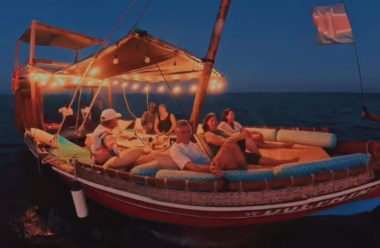 sunset dhow cruise Diani Beach,